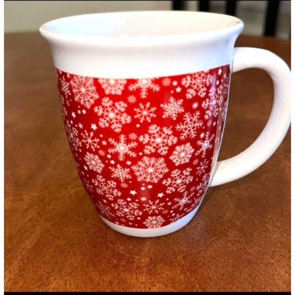 Set Of 6 Merry Christmas Themed Ceramic Coffee Mugs - Picture 4 of 16